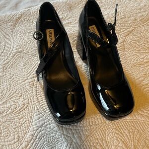 Steve Madden Black Mary Jane Heels